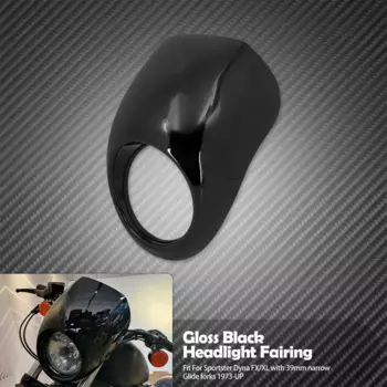 Обтекатель фар мотоцикла, передний обтекатель, вилка, комплекты креплений 39 мм для Harley Sportster XL 883 1200 Dyna Low Rider FXDF 1973-UP