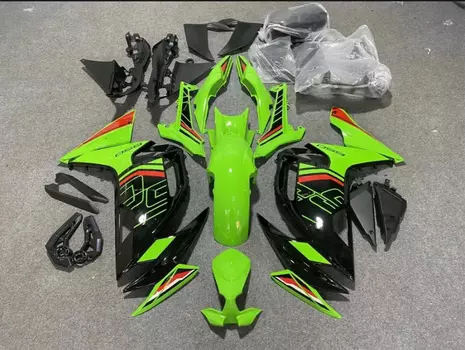 Обтекатель мотоцикла подходит для ER4F 09 10 11 лет ER6F Ninja 650R 2009 2010 2011, матовый черный глянцевый черный корпус мотоцикла