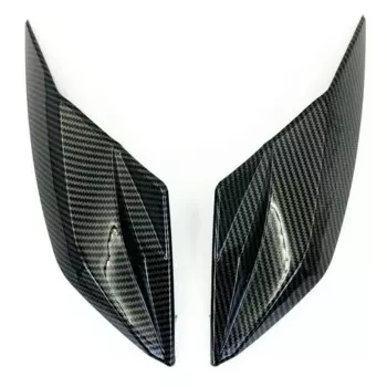 Обтекатель передней боковой фары для мотоциклов 2010-2013 KAWASAKI Z1000, отделка из гидро-углеродного волокна