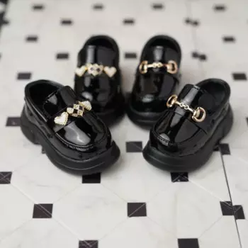 Обувь для куклы BJD на 1/4 1/6 BJD MSD MDD YOSD обувь Puyoo кукла черная белая фотосессия подарок кукла аксессуары кукла игрушка обувь
