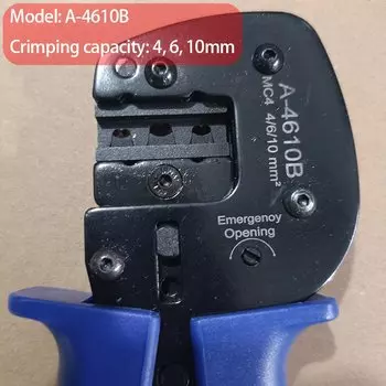 Обжимной инструмент MC4, Обжимные Щипцы 2 дюйма, многофункциональный инструмент, ручной фотоэлектрический коннектор MC4, обжимной инструмент