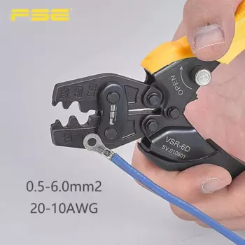 Обжимные клещи стандарта 0,5-6,0 мм, 20-10awg, высококачественный точный соединитель проводов Rnb Sc, внешний инструмент