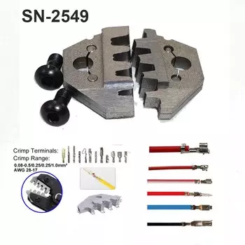 Обжимные щипцы DBWLI, набор челюстей SN2549