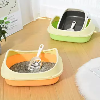 Очень большой кошачий Туалет, полностью закрытый кошачий Туалет с защитой от брызг, большой и маленький кошачий наполнитель, кошачий наполнитель с защитой от запаха