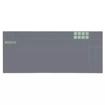 Очень большой коврик для чистки пистолета 43 дюйма X18 дюйма, резиновый коврик для чистки ружья с магнитной подкладкой, защитный коврик для верстака для всех пистолетов