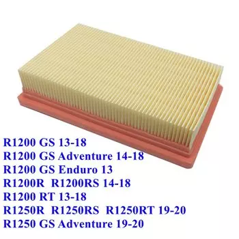 Очиститель элемента воздушного фильтра мотоцикла для BMW R1200GS Adventure 13-20 R1200RT 13-18 R1200RS 14-18 R1250GS R1250R R1250RT 19-20