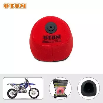 Очиститель воздушного фильтра мотоцикла OTOM, двойная пенопластовая впускная губка для SHERCO SE SEF 125 250 300 350 450 500 2014-2024