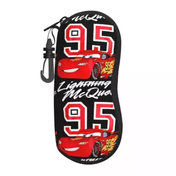 Очки с принтом автомобилей мальчиков Молния Маккуин футляр для защиты очков очаровательный футляр для очков