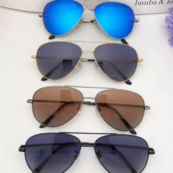 Очки солнцезащитные из чистого титана, 59-15-146