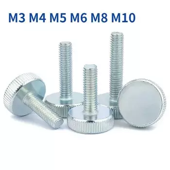 Оцинкованные винты с плоской головкой M3-M10