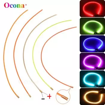 OCONA DS001 гибкая светодиодная нить для лампы 300 мм розовый