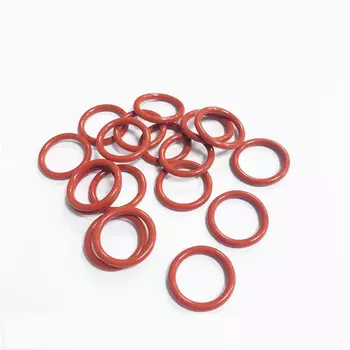 OD 7 мм | CS 2 мм-1000 шт. VMQ пищевое красное силиконовое уплотнительное кольцо OD5 мм-90 мм толщина CS2 мм 2,4 мм кольцевая шайба прокладки водонепроницаемые и H