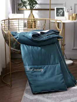 Одеяло детское из мытого хлопка