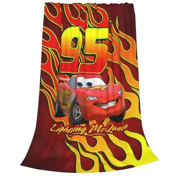 Одеяло MINISO Тачки Молния Маккуин