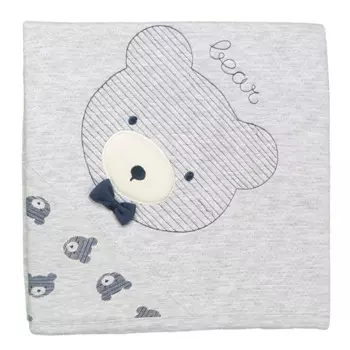 Одеяло серого цвета…