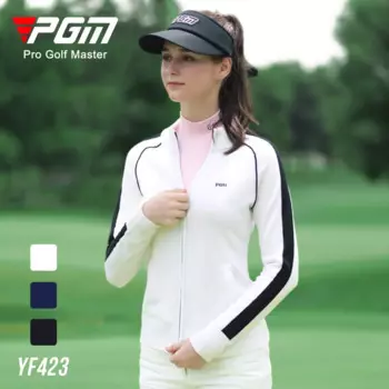 Одежда для гольфа PGM осень-зима женский свитер с длинным рукавом Куртка холодная и теплая мерсеризованная шерсть