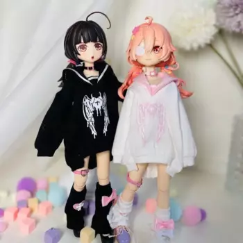 Одежда для куклы BJD для ob22, размер ob24, комплект одежды для куклы с милым ангелом ob22, размер ob24, аксессуары для кукол (5 баллов)