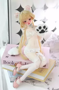 Одежда для куклы BJD, подходит для размера 1/3 1/4, женское сексуальное нижнее белье, трусики, Комплект носков, аксессуары для кукол (3 балла)