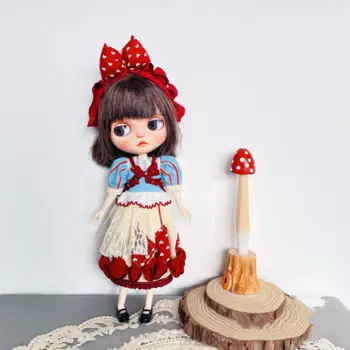 Одежда для куклы Dula, платье, юбка принцессы, комплект Blythe Qbaby ob24 ob22 Azone Licca ICY jerfish 1/6, аксессуары для шарнирных кукол