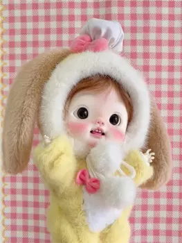Одежда для кукол BJD Bing onesie обтягивающий комбинезон