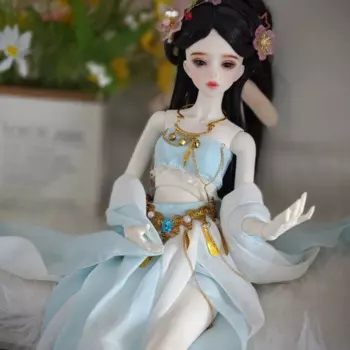 Одежда для кукол в экзотическом стиле Dunhuang, платье для кукол в этническом стиле, платье для шарнирных кукол 1/3 1/4 1/6, платье для дяди, бесплатная доставка