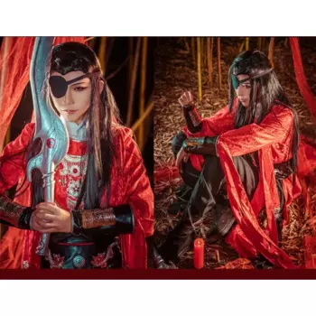 Одежда Spot Flower City Cos, Небесные чиновники в бесконечном реализуме,, Древние костюмы, Косплей-костюм Ханфу Благословение неба