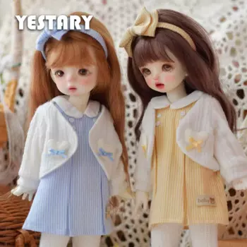 Одежда YESTARY Blythe, аксессуары для кукол BJD 1/6, кардиган, жилет, юбка, комплект из четырех предметов, готовый продукт для шарнирной девочки, подарок