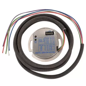 Один пожарный программируемый модуль зажигания 53-644 для больших двойных моделей Harley 1970-1999