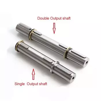 Одиночный или двойной выходной вал для червячного редуктора NMRV030 NMRV040 NMRV050 NMRV063 NMRV075