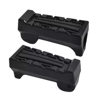 Одна пара передних подножек для ног, резиновые колышки для Yamaha YBR125 YBR 125, все годы