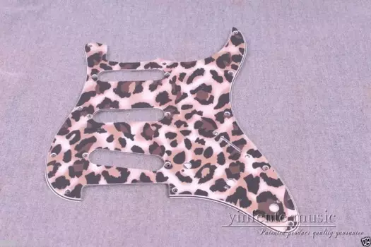 Одноцветная новая электрогитара Pickguard flame SSS trat, запчасти для гитары #1814