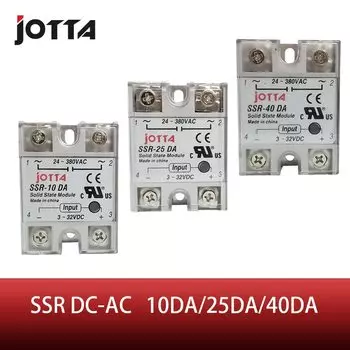 Однофазное твердотельное реле JOTTA SSR-10DA/SSR-25DA/SSR-40DA