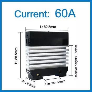 Однофазное твердотельное реле лейчуантек LCDS 10-4048ZD3/LCDS 10-4048ZA2/LCDS 10-4075DD3