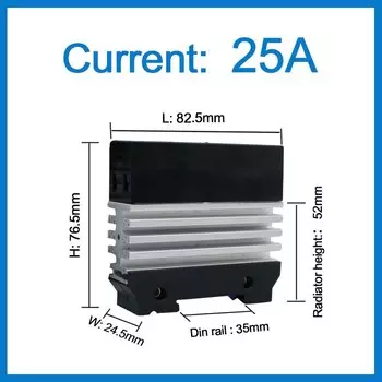 Однофазный модуль управления SSR LCTC 10-80A