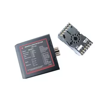 Одноканальный детектор индуктивной петли pd132 для автоматических барьерных ворот, система контроля доступа