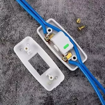 Однополюсный выключатель HUXUAN белый