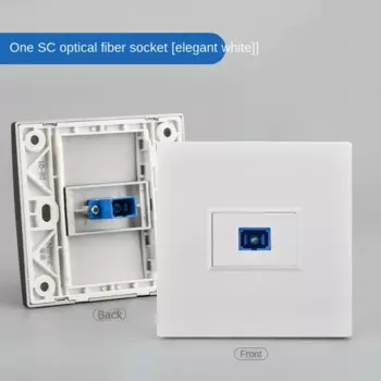 Однопортовая настенная оптическая панель Depo Guye