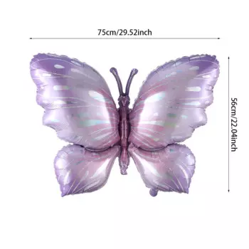 Одноразовая бумажная посуда с бабочками Enanal