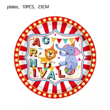 Одноразовая посуда Disney Цирковой карнавал