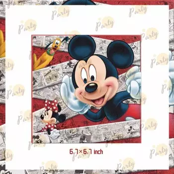 Одноразовая посуда Disney Микки Маус