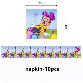 Одноразовая посуда Disney Микки Маус зеленый