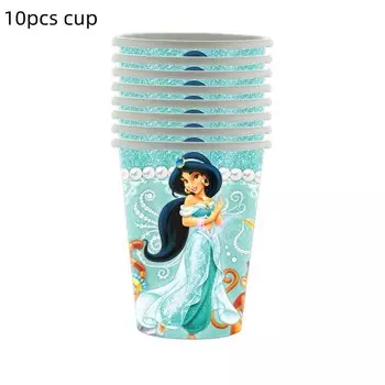 Одноразовая посуда принцессы Жасмин Disney