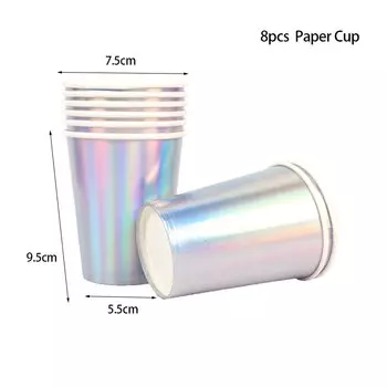 Одноразовая посуда Русалка cyuan