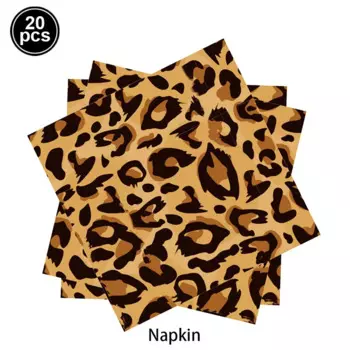 Одноразовая посуда Сафари Лесные Животные