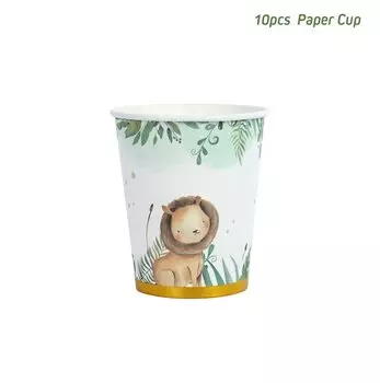 Одноразовая посуда "Wild One"