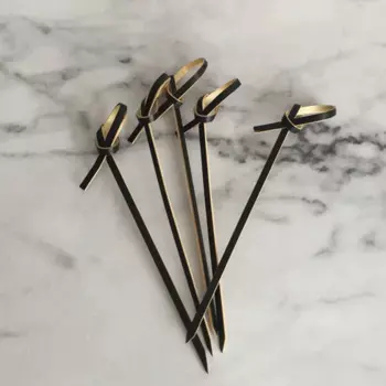 Одноразовые бамбуковые шпажки MOONBIFFY 100 шт