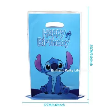 Одноразовые наборы посуды Disney Лило и Стич розовые