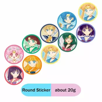 Одноразовые наклейки MINISO Sailor Moon