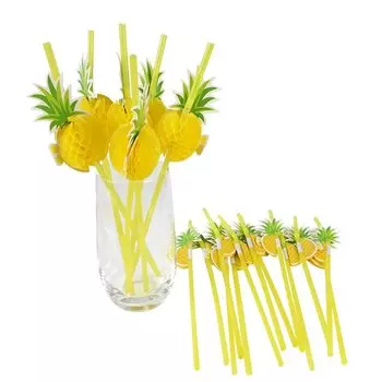 Одноразовые тропические зонтики CYZIWEI 25/50 шт.