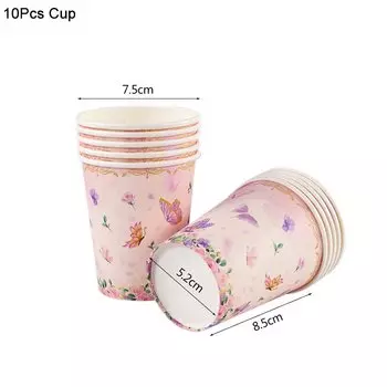 Одноразовый набор посуды Butterfly xunyihappy